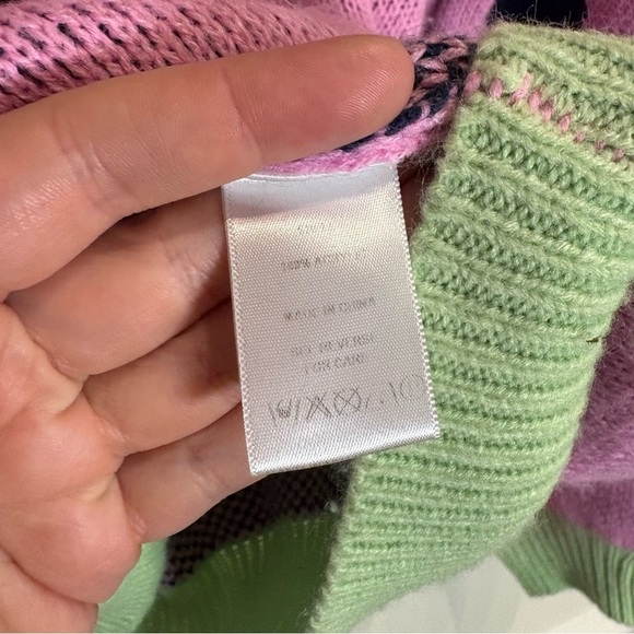 Olivia Rubin Suki Hoodie Pink with Navy polka dot - Picture 6 of 7